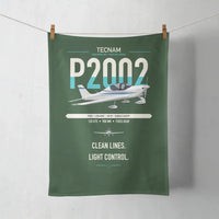 Thumbnail for Tecnam P2002 Sierra MkII design on dark green towel
