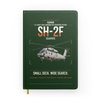 Thumbnail for Kaman SH-2F Seasprite design on dark green notebook