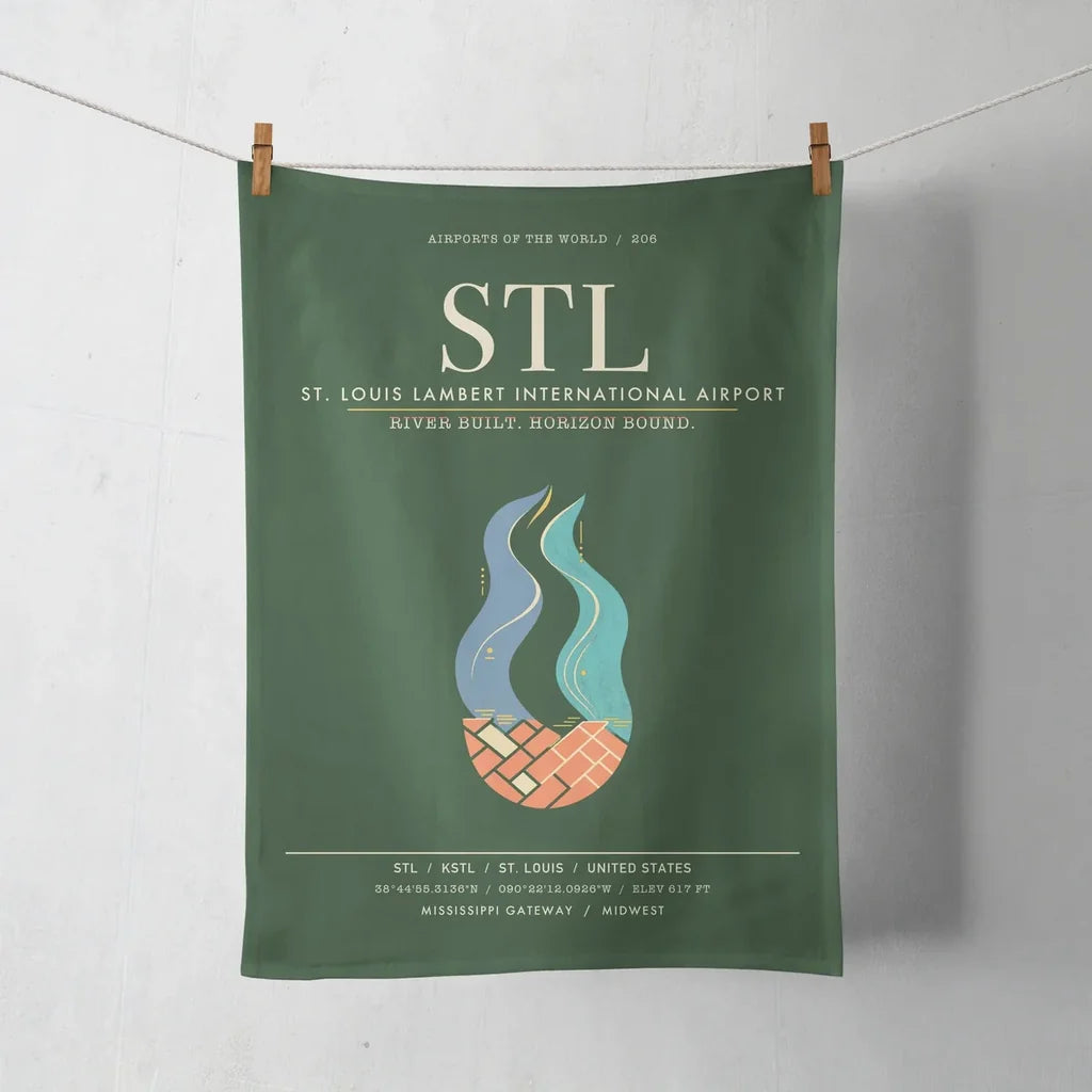 St. Louis Lambert International Airport STL - Dark Green