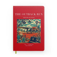 Thumbnail for VINTAGE G4022 - The Outback Run - Designed Notebooks design on red