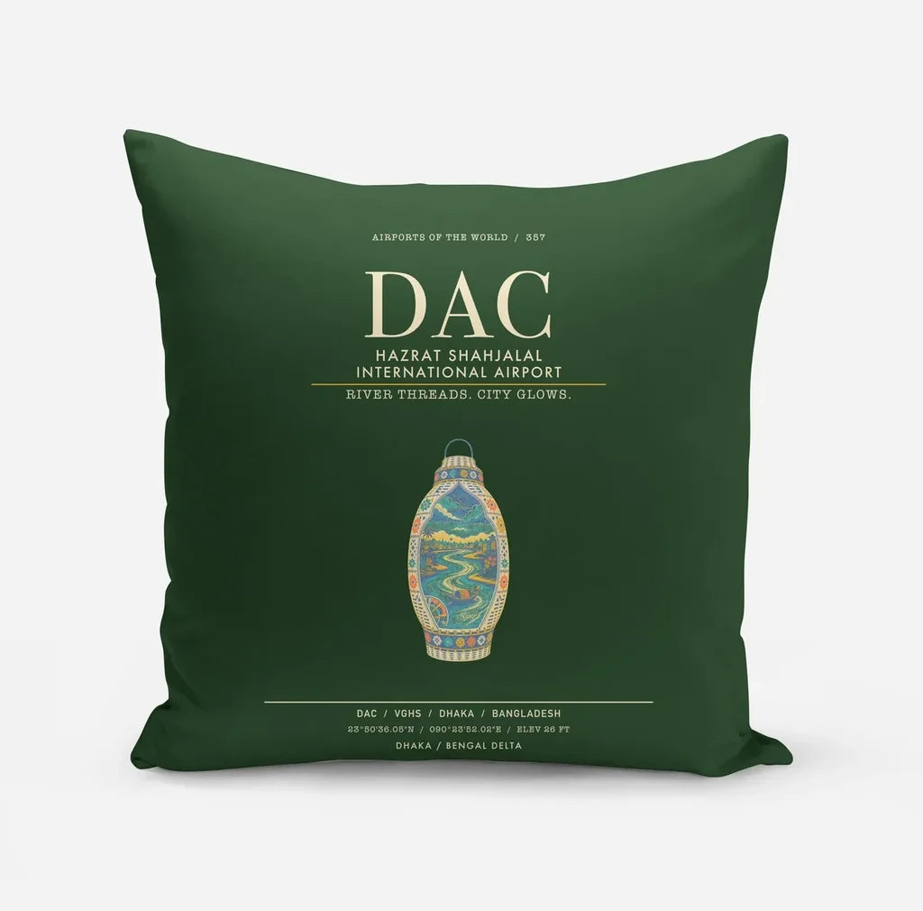 Hazrat Shahjalal International Airport Dhaka DAC - Dark Green