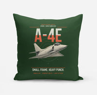 Thumbnail for A-4E Skyhawk design on dark green pillow