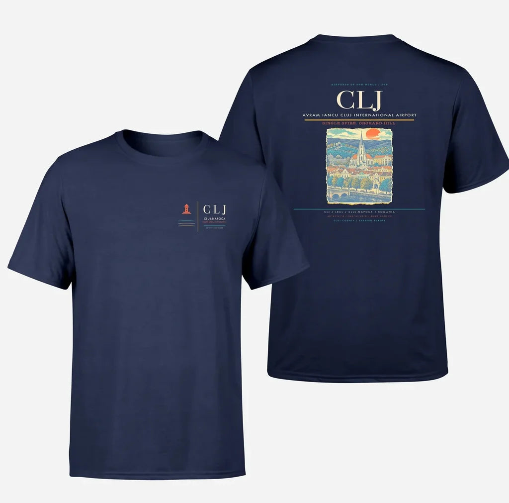 Avram Iancu Cluj International Airport CLJ - Navy Blue