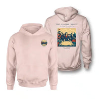 Thumbnail for VINTAGE G4164 - The Aviatrix Circuit - Double-Side Hoodie design on pink double side