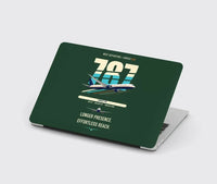 Thumbnail for Boeing 787-10 Dreamliner design on dark green MacBook case
