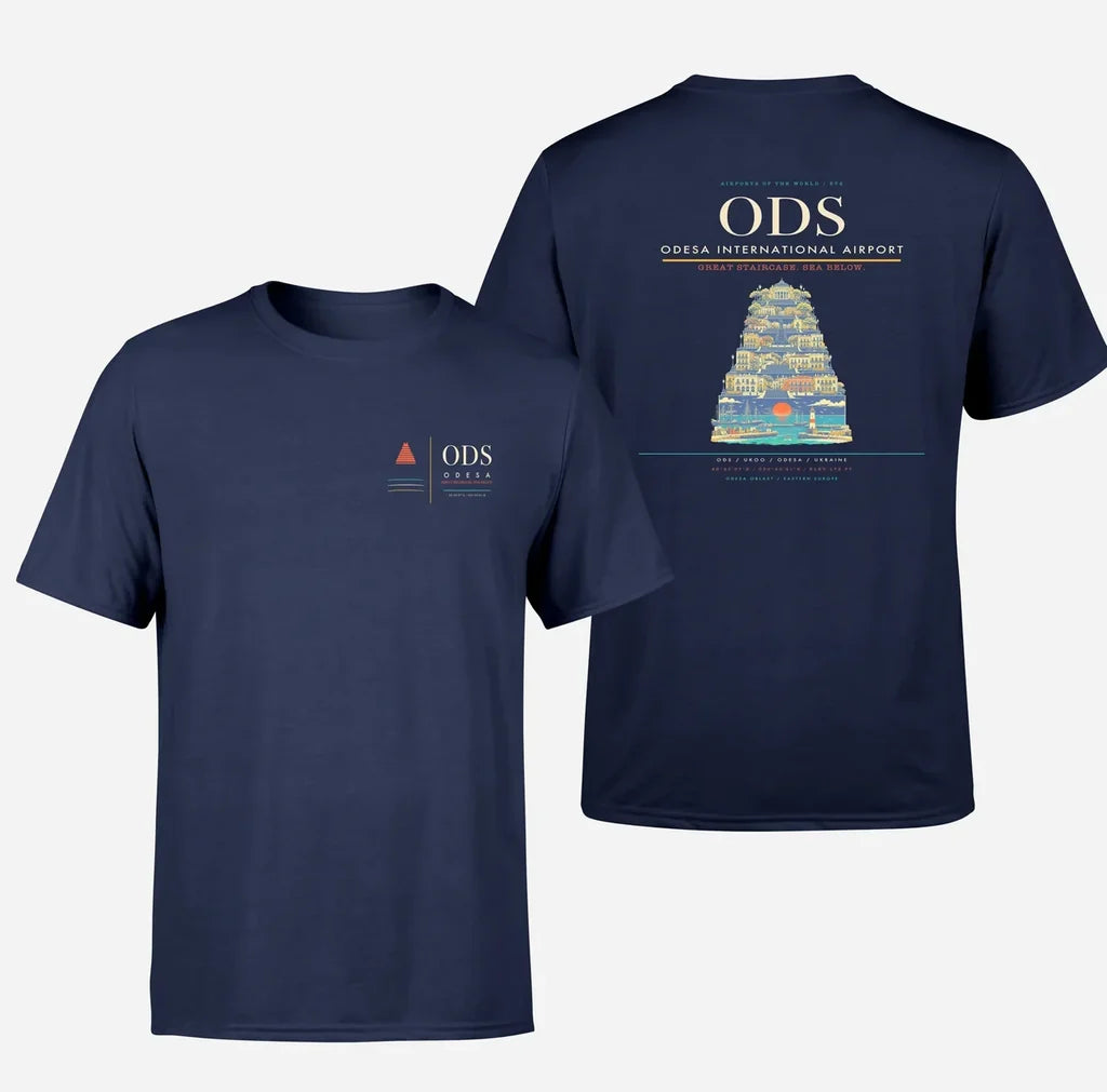 Odesa International Airport ODS - Navy Blue