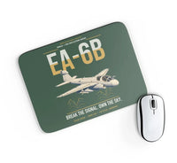 Thumbnail for EA-6B Prowler design on dark green rectangle mouse pad