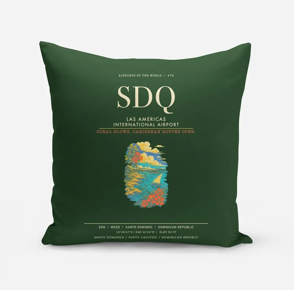 Las Americas International Airport SDQ - Dark Green