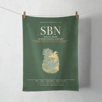 Thumbnail for South Bend International Airport SBN - Dark Green