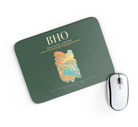 Thumbnail for Raja Bhoj Airport (BHO) design on dark green rectangle mouse pad