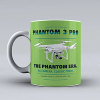 Thumbnail for Phantom 3 Professional Mug design on light green dji