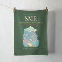 Thumbnail for Simón Bolívar International Airport (SMR) design on dark green towel