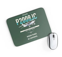 Thumbnail for Tecnam P2008JC NG design on dark green rectangle mouse pad