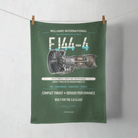 Thumbnail for FJ44-4 design on dark green towel