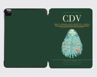 Thumbnail for Merle K. (Mudhole) Smith Airport (CDV) design on dark green ipad tablet case