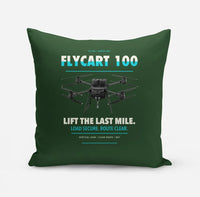Thumbnail for DJI FlyCart 100 design on dark green pillow