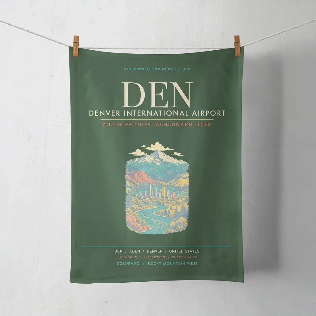 Denver International Airport DEN - Dark Green