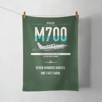 Thumbnail for Piper M700 Fury design on dark green towel