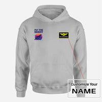 Thumbnail for Customisable Fly The Night Hoodie - view 13