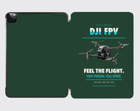 Thumbnail for DJI FPV design on dark green ipad tablet case