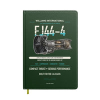 Thumbnail for FJ44-4 design on dark green notebook