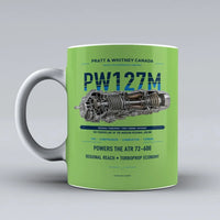 Thumbnail for Mug design on light green pw127m