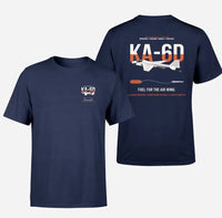 Thumbnail for KA-6D Intruder design on navy blue double-side t-shirt, double-side print