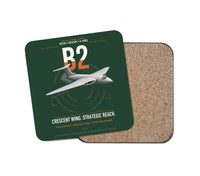 Thumbnail for Handley Page Victor B2 design on dark green 1 piece coaster