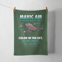 Thumbnail for DJI Mavic Air design on dark green towel