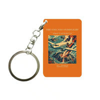 Thumbnail for VINTAGE G4206 - The Volcano Overflight - Designed Key Chain design on orange