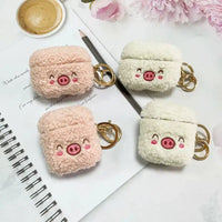 Thumbnail for AirPods case with Adorable Fuzzy AirPods Cover: DIY Pattern, graphic on the lid — view 14