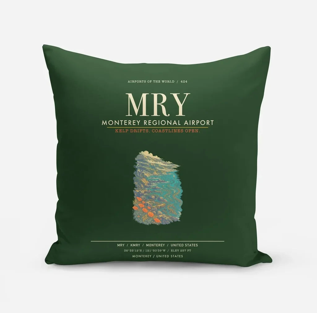 Monterey Regional Airport MRY - Dark Green