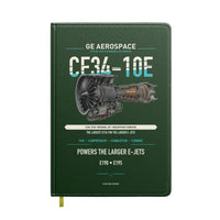 Thumbnail for CF34-10E design on dark green notebook