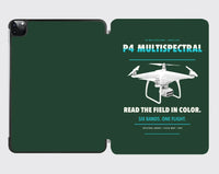 Thumbnail for DJI P4 Multispectral design on dark green ipad tablet case