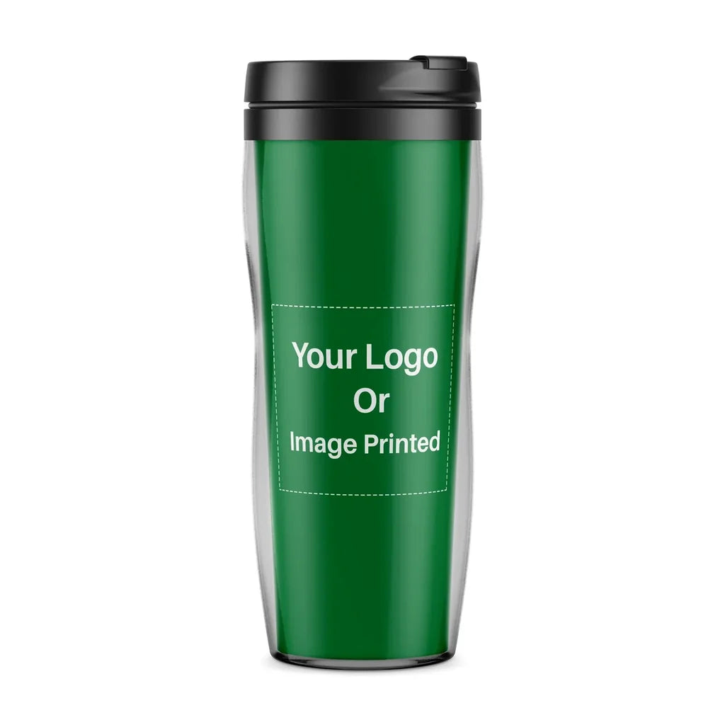 Customisable Your Custom Image & Logo Travel Mug - view 13