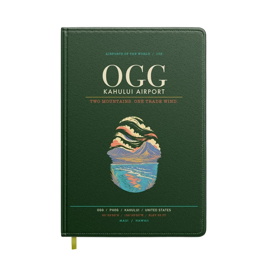 Kahului Airport OGG - Dark Green
