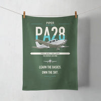 Thumbnail for Piper PA-28-181 Archer LX design on dark green towel