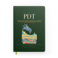 Thumbnail for Eastern Oregon Regional Airport (PDT) design on dark green notebook