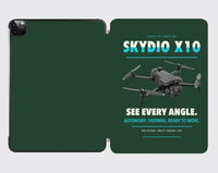 Thumbnail for Skydio X10 design on dark green ipad tablet case