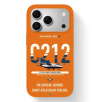 Thumbnail for CASA C-212-300 Aviocar Case design on orange iphone case