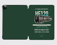 Thumbnail for HF120 design on dark green ipad tablet case
