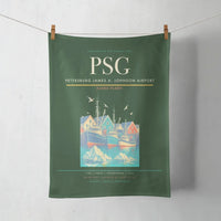 Thumbnail for Petersburg James A. Johnson Airport (PSG) design on dark green towel