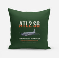 Thumbnail for Atlantique 2 Standard 6 design on dark green pillow
