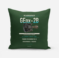 Thumbnail for GEnx-2B design on dark green pillow