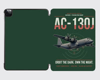Thumbnail for AC-130J Ghostrider design on dark green ipad tablet case