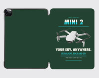 Thumbnail for DJI Mini 2 design on dark green ipad tablet case