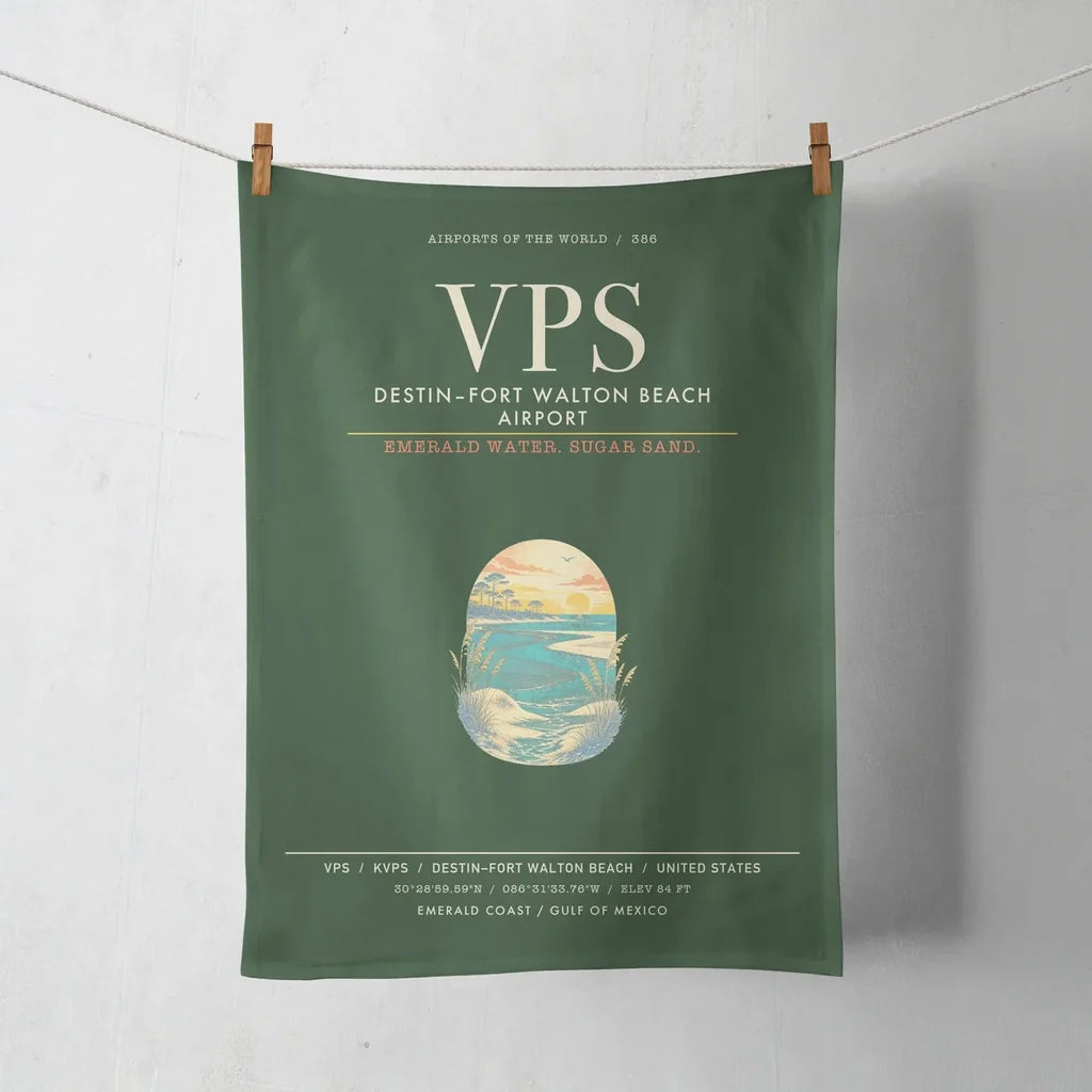 Destin Fort Walton Beach Airport VPS - Dark Green