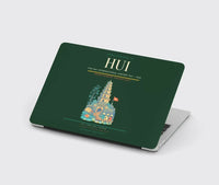 Thumbnail for Phu Bai International Airport (HUI) design on dark green MacBook case