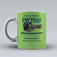 Thumbnail for Mug design on light green pw2040