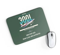 Thumbnail for Extra 300L design on dark green rectangle mouse pad